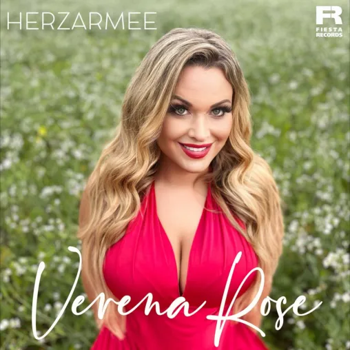 Bild: Die talentierte Sängerin Verena Rose präsentiert stolz ihre neueste Single "Herzarmee" 