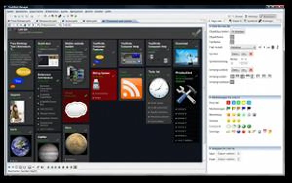 Digitale Pinnwand im Composer