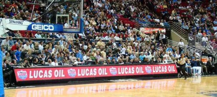 Bild: Daktronics LED Kampfrichtertische geben ihr NBA Debut