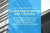 Wie Unternehmen mit einer standardisierten SAP-Lösung Prozesse harmonisieren können Bild: Wie Unternehmen mit einer standardisierten SAP-Lösung Prozesse harmonisieren können