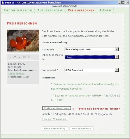 Bild: Neue Funktion für Verlage: Die eigene Verlagspreislisten zur Online-Honorarberechnung
