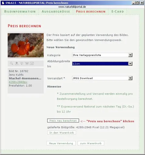 Bild: Neue Funktion für Verlage: Die eigene Verlagspreislisten zur Online-Honorarberechnung