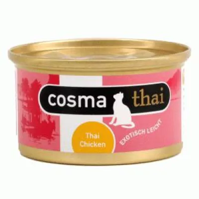 Bild: Cosma Thai: Leichtes Katzenfutter für sonnige Tage