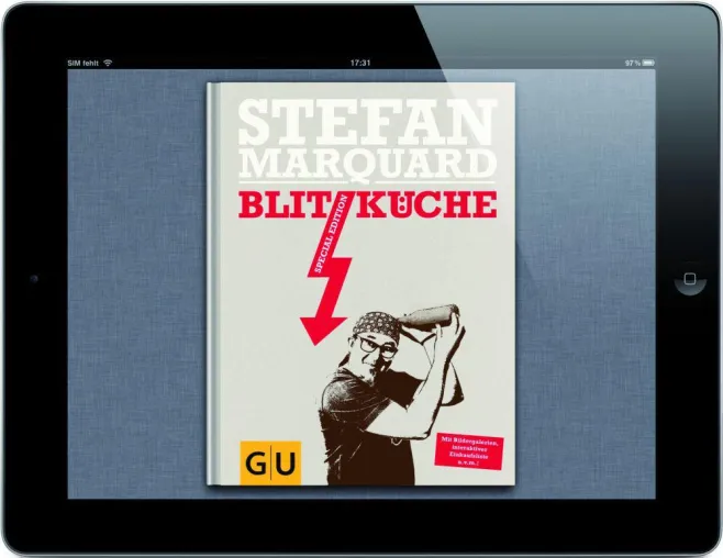 Bild: Premiere: GU veröffentlicht das erste deutschsprachige interaktive Kochbuch als E-Book im Apple iBookStore