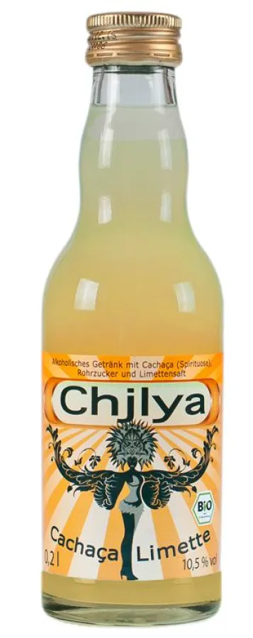 Bio-Cocktail Chjlya Cachaça Limette