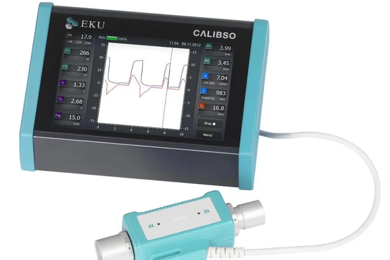 Bild: EKU-Mietservice jetzt auch für Beatmungsgerätetester CALIBSO ViPlus