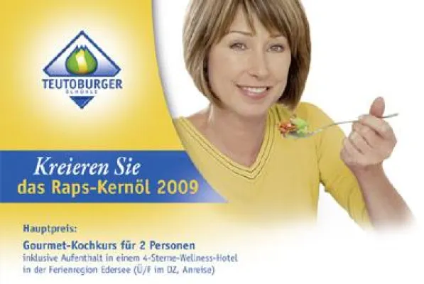 Bild: Guter Geschmack ist gefragt - Kreieren Sie das Raps-Kernöl 2009