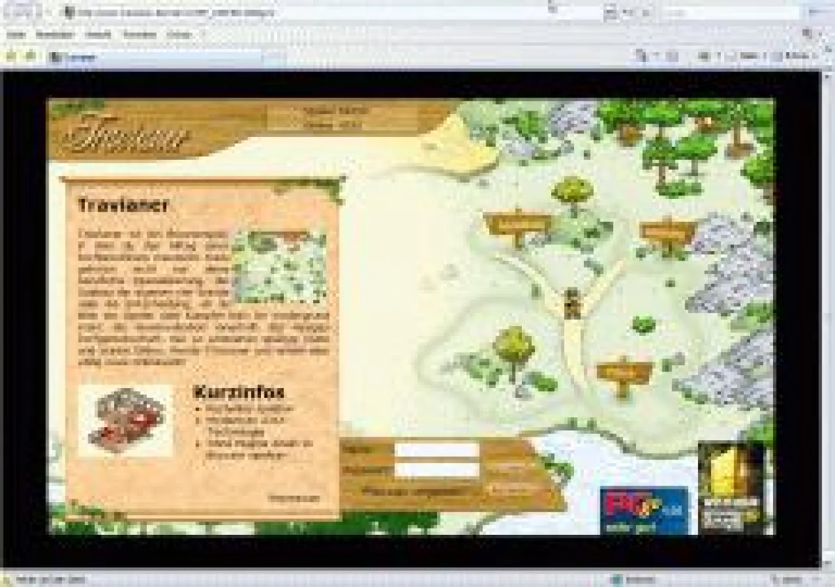 Screenshot Browsergame Travianer.de