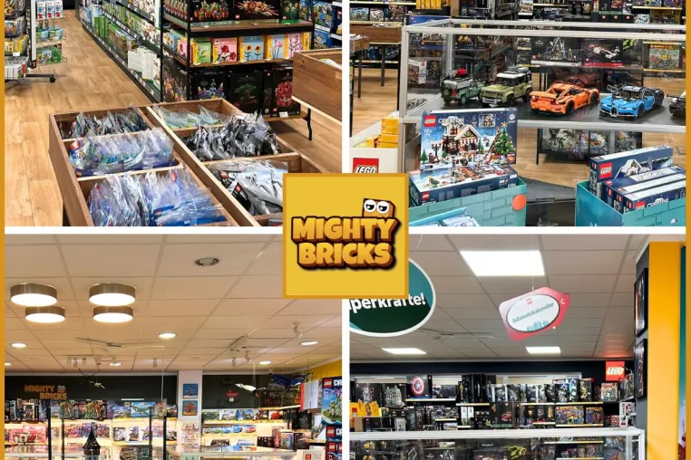 Bild: MightyBricks: Große Neueröffnung nach Erweiterung des Ladengeschäfts auf über 250 m²