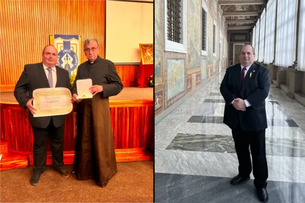 Päpstliche Verdienstmedaille Benemerenti verliehen an Stephan U. Breu Bild: Päpstliche Verdienstmedaille Benemerenti verliehen an Stephan U. Breu
