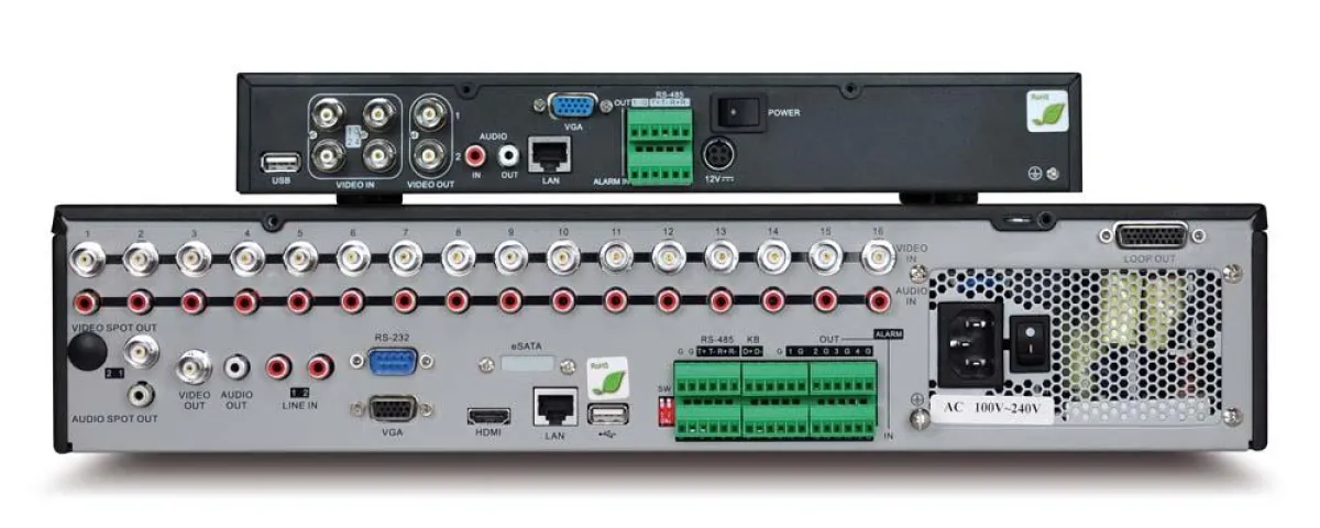 Rückansicht TVVR30001 und TVVR500x1