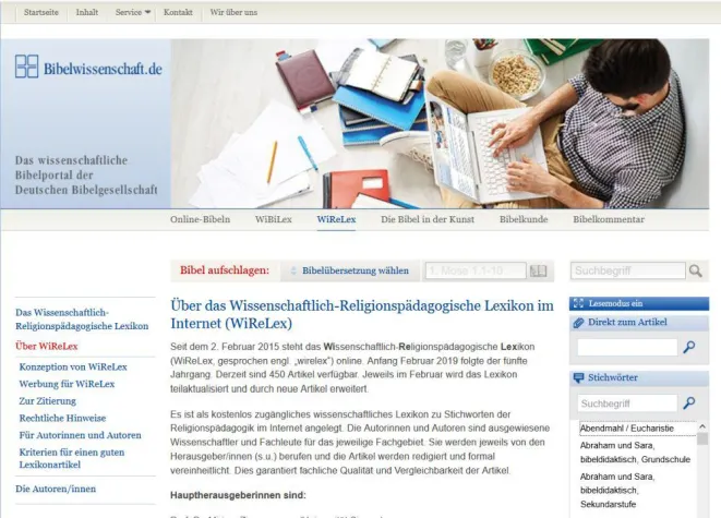 Bild: Online-Lexikon WiReLex wächst weiter