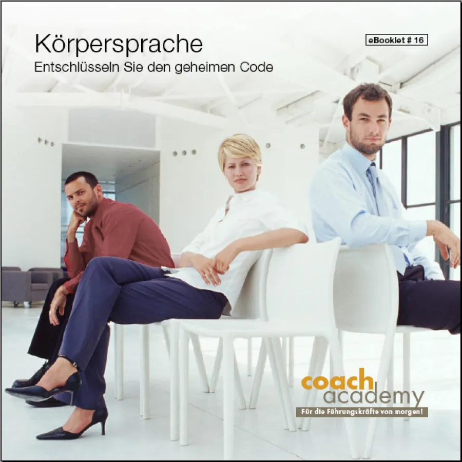 Das Cover des eBooklet No.16: Körpersprache - Entschlüsseln Sie den geheimen Code