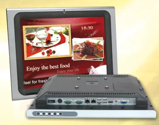 Bild: All-in-One 19" Touch Panel-PC mit i7/i5/i3 CPU