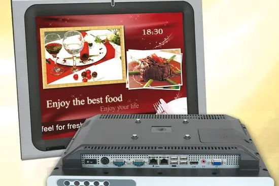 Bild: All-in-One 19" Touch Panel-PC mit i7/i5/i3 CPU
