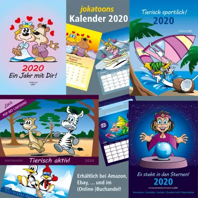 Bild: jokatoons Kalender-Kollektion 2020