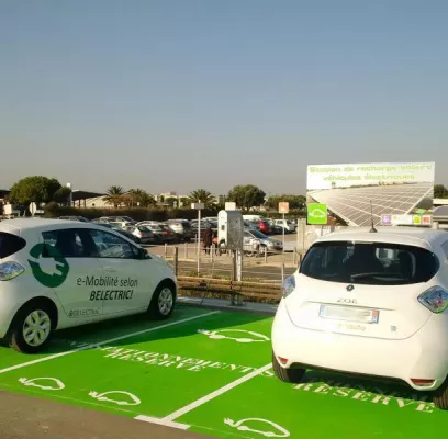 Bild: Flughafen Montpellier setzt auf intelligente Ladesysteme von BELECTRIC