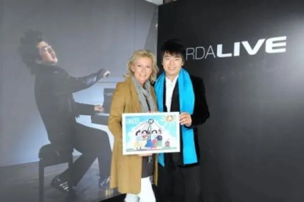 Bild: Lang Lang & Sabine Christiansen zu Gast bei BURDA LIVE in Offenburg