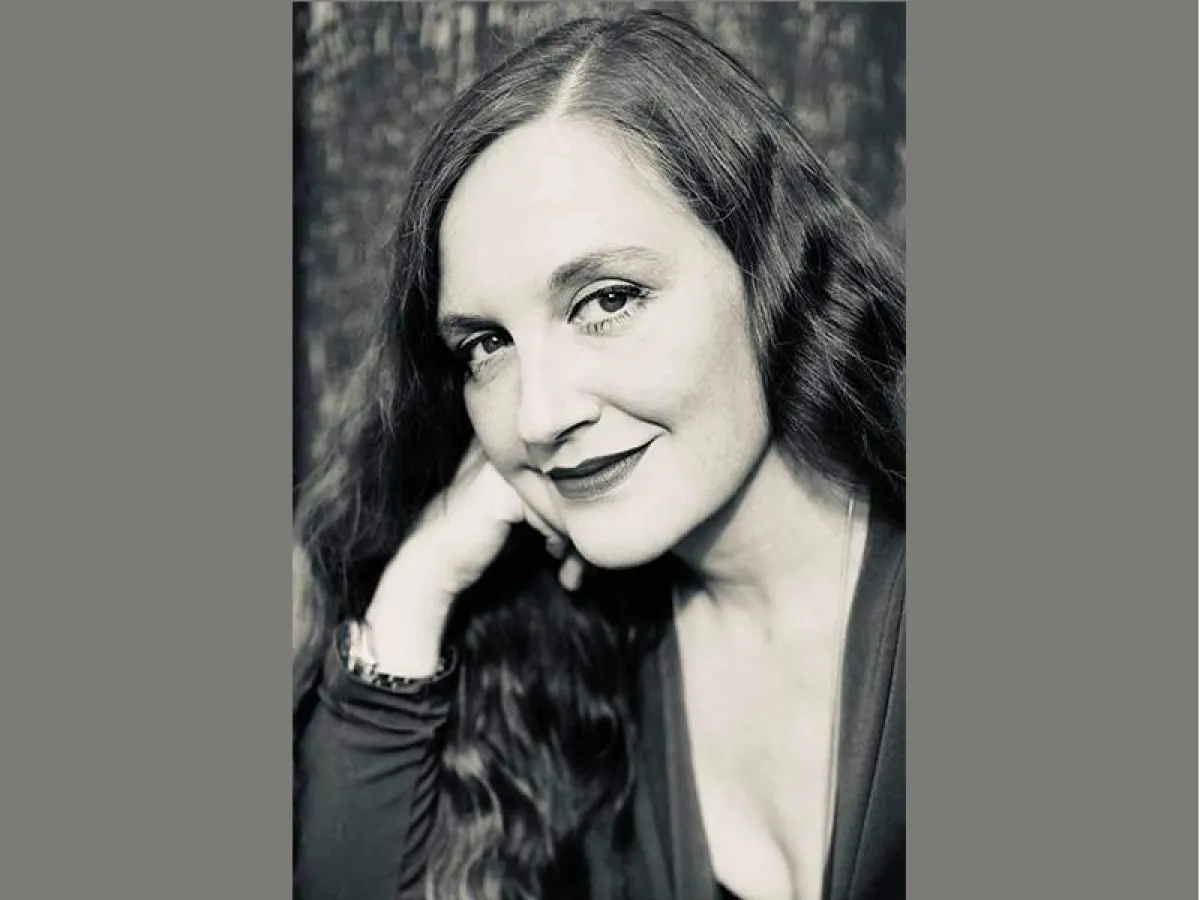 Die Musikerin und Autorin Luci van Org ist auch Schirmfrau des VEID © Axel Hildebrand