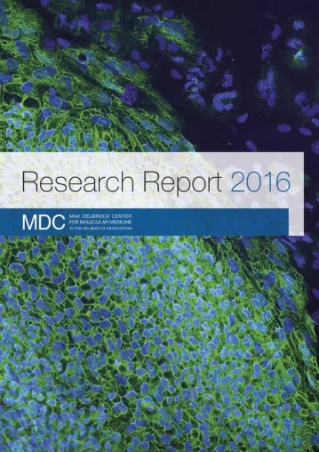 Bild: Breites Spektrum der Molekularen Medizin: Research Report 2016 des Max-Delbrück-Centrums erschienen