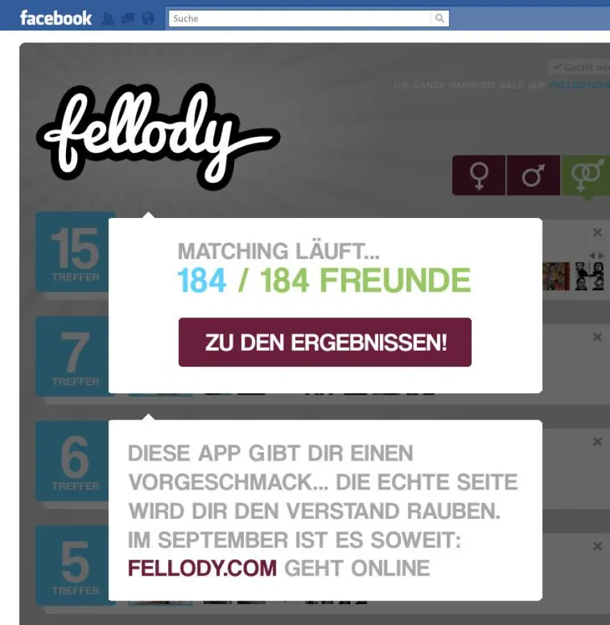 fellody-app auf facebook