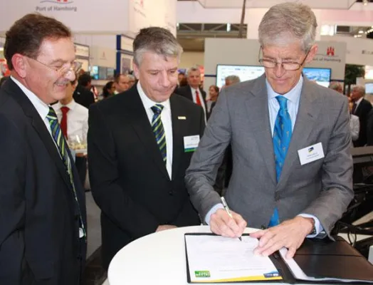 Bild: transport logistic 2013: Contargo vernetzt sich mit Hafen Rotterdam