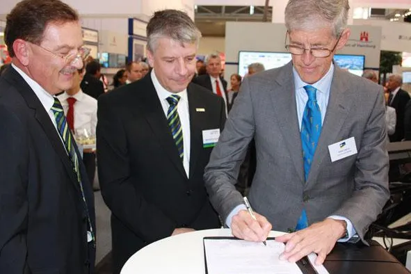 transport logistic 2013: Contargo vernetzt sich mit Hafen Rotterdam Bild: transport logistic 2013: Contargo vernetzt sich mit Hafen Rotterdam