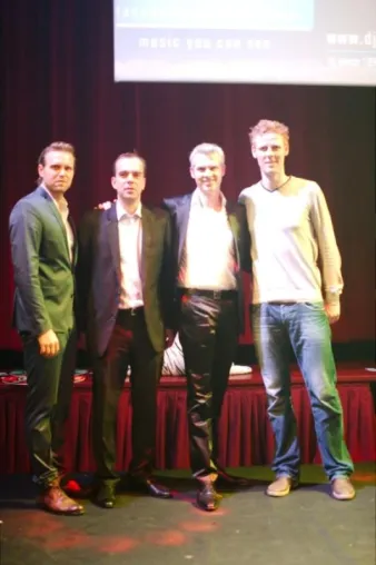 Bild: Euroweb begrüßt Brink/Reckermann bei Kickoff-Event 2014