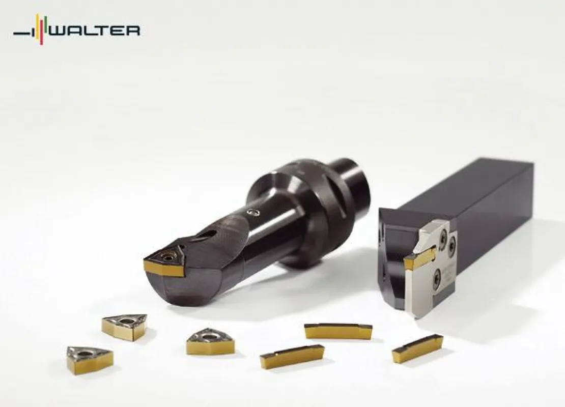 Die Kompetenzmarke Walter steht für Know-how mit Wendeschneidplatten-Werkzeugen. Gerade im Bereich des Drehens hat der Tübinger Hersteller von Präzisionswerkzeugen seine Produktpalette erheblich ausge