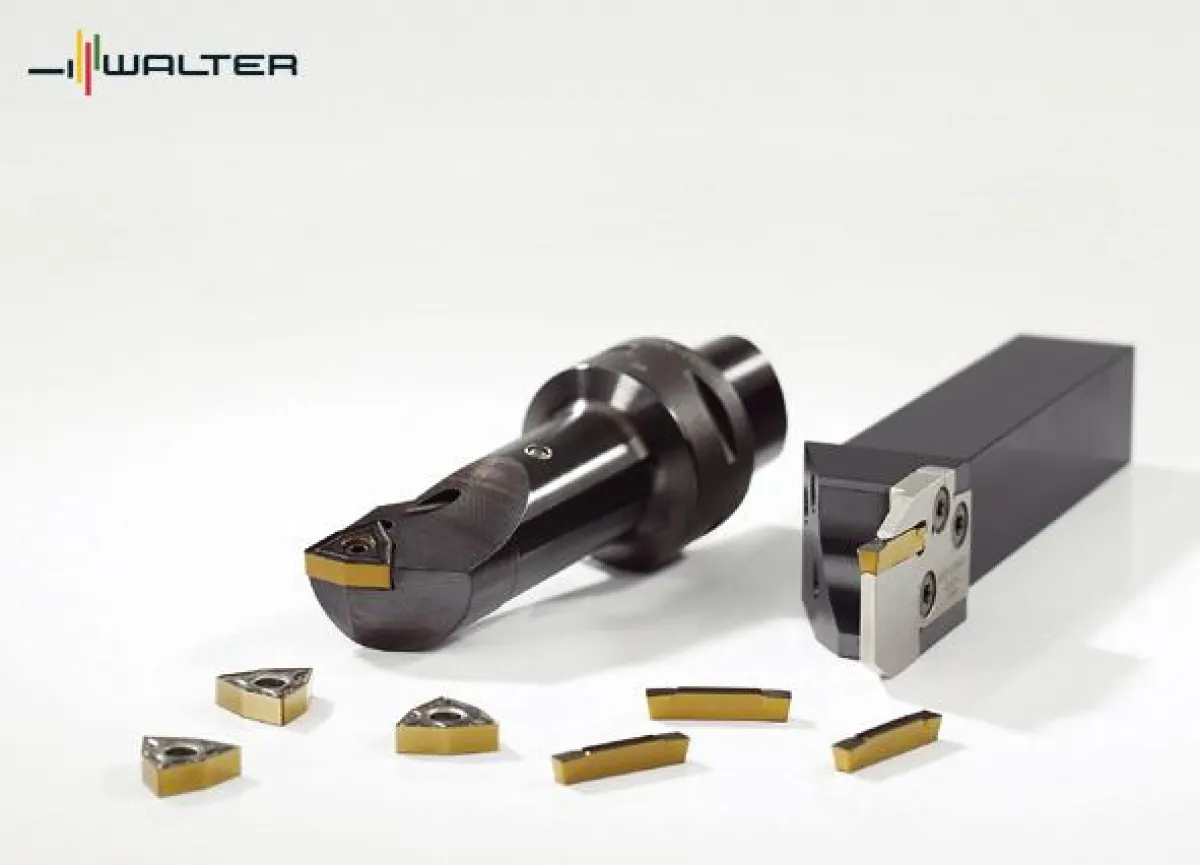 Die Kompetenzmarke Walter steht für Know-how mit Wendeschneidplatten-Werkzeugen. Gerade im Bereich des Drehens hat der Tübinger Hersteller von Präzisionswerkzeugen seine Produktpalette erheblich ausge