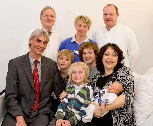 Bild: Nabelschnurblut-Jubiläum am Elisabeth-Krankenhaus Essen