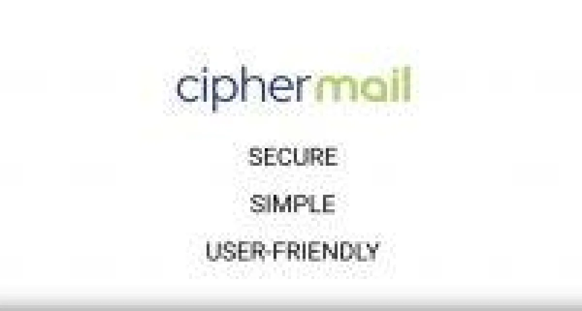 CipherMail - sicher - einfach - anwenderfreundlich