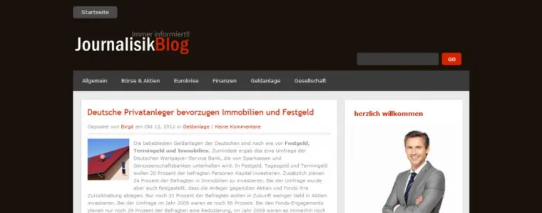Lehrstuhl-Journalisik - Der Blog für Finanzen und Anlagen Bild: Lehrstuhl-Journalisik - Der Blog für Finanzen und Anlagen