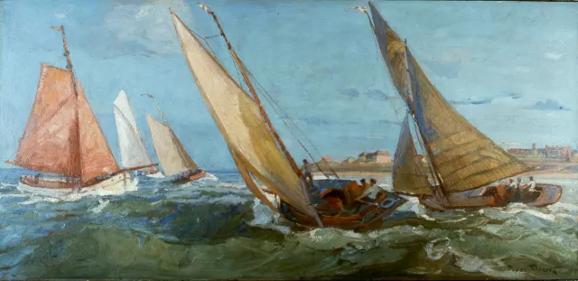 Bild: Zum 150. Geburtstag von Poppe Folkerts: Norderney feiert seinen Maler der Nordsee mit einer Retrospektive