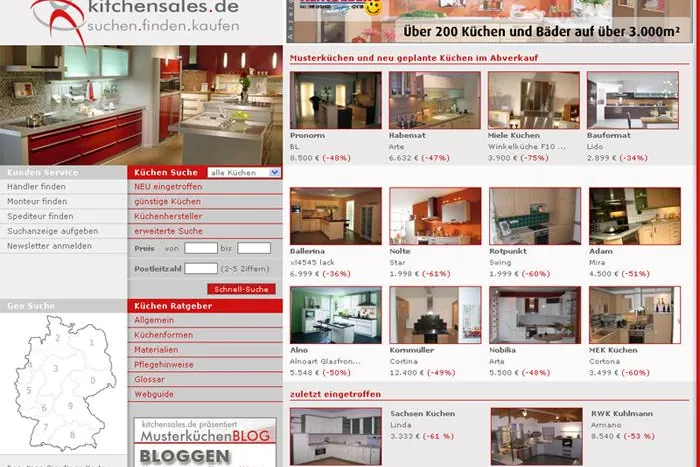 Bild: Immer mehr Möbel- und Küchenfachhändler setzen auf kitchensales.de als zusätzlichen Vertriebskanal