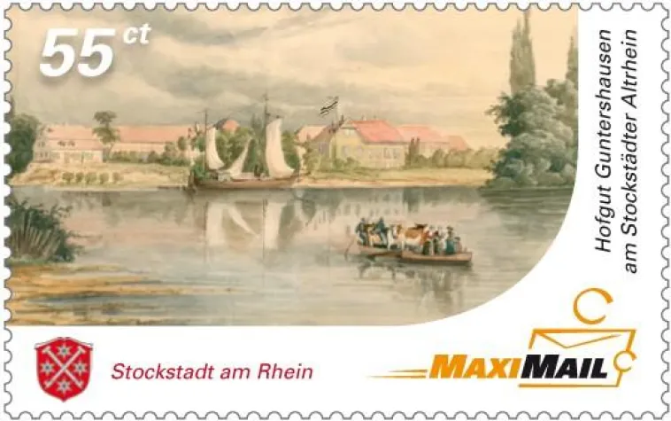 Bild: Neu. Briefmarken mit Stockstädter Motiven