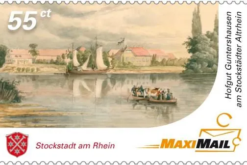 Neu. Briefmarken mit Stockstädter Motiven Bild: Neu. Briefmarken mit Stockstädter Motiven