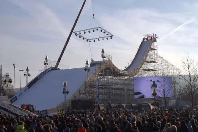 Bild: GEMCO bei Stuttgarter Snowboard-Event im Einsatz