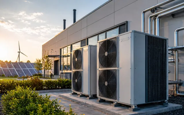 Bild: Großwärmepumpen im Gewerbe: Leasing und Mietkauf beschleunigen die Energiewende