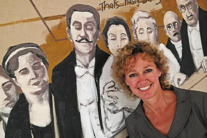 Bild: Hamburger Malerin präsentiert neue Werke auf dem Wernigeröder Campus