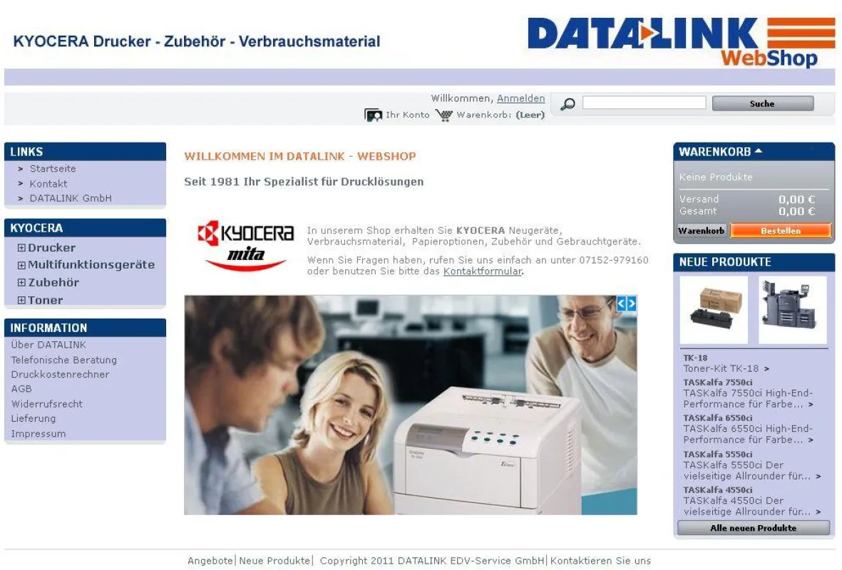 DATALINK GmbH - Webshop