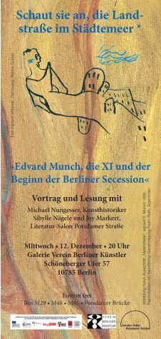 Edvard Munch, die XI und der Beginn der Berliner Secession Bild: Edvard Munch, die XI und der Beginn der Berliner Secession