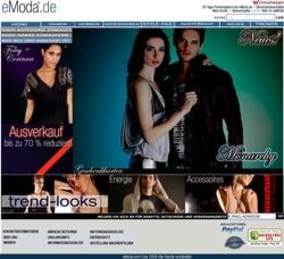 Prominente Frauen und Männern Designer Jeans Store eModa kündigt den Start der neuen Website auf Deutsch. Dadurch wird die Mode-Boutique der beliebten *** Marken erschwinglicher und bequemer für seine