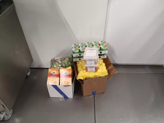 Rentokil Initial spendet mehr als 30 kg Lebensmittel an die Bad Brückenauer Tafel Bild: Rentokil Initial spendet mehr als 30 kg Lebensmittel an die Bad Brückenauer Tafel