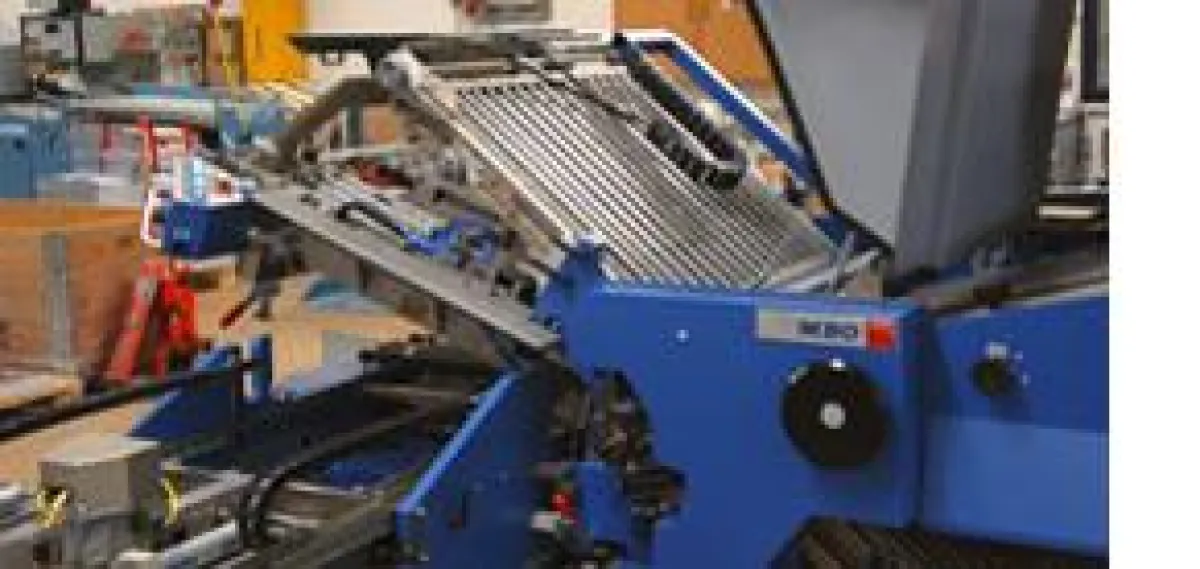 Ökovorsprung durch Effizienz: Die Kombifalzmaschine K800 Super-KTZ bei Printzipia