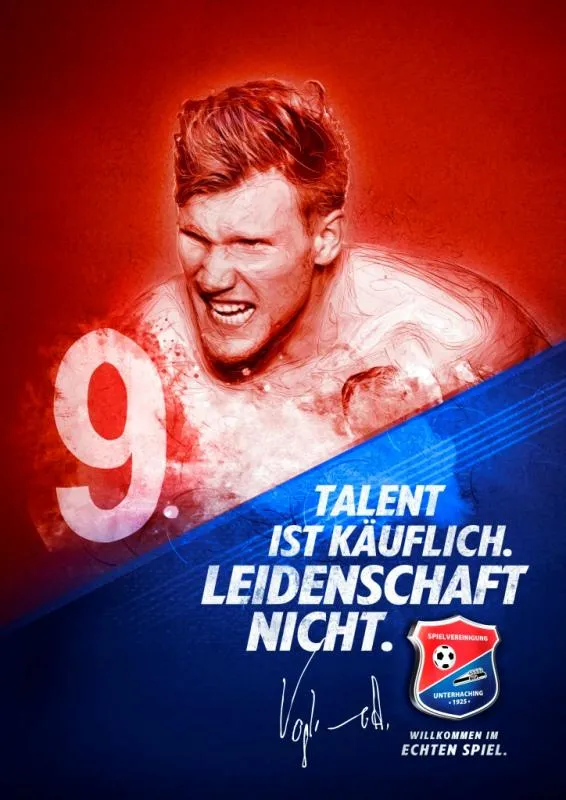 19h13 Kooperation SpVgg Unterhaching Motivkarte