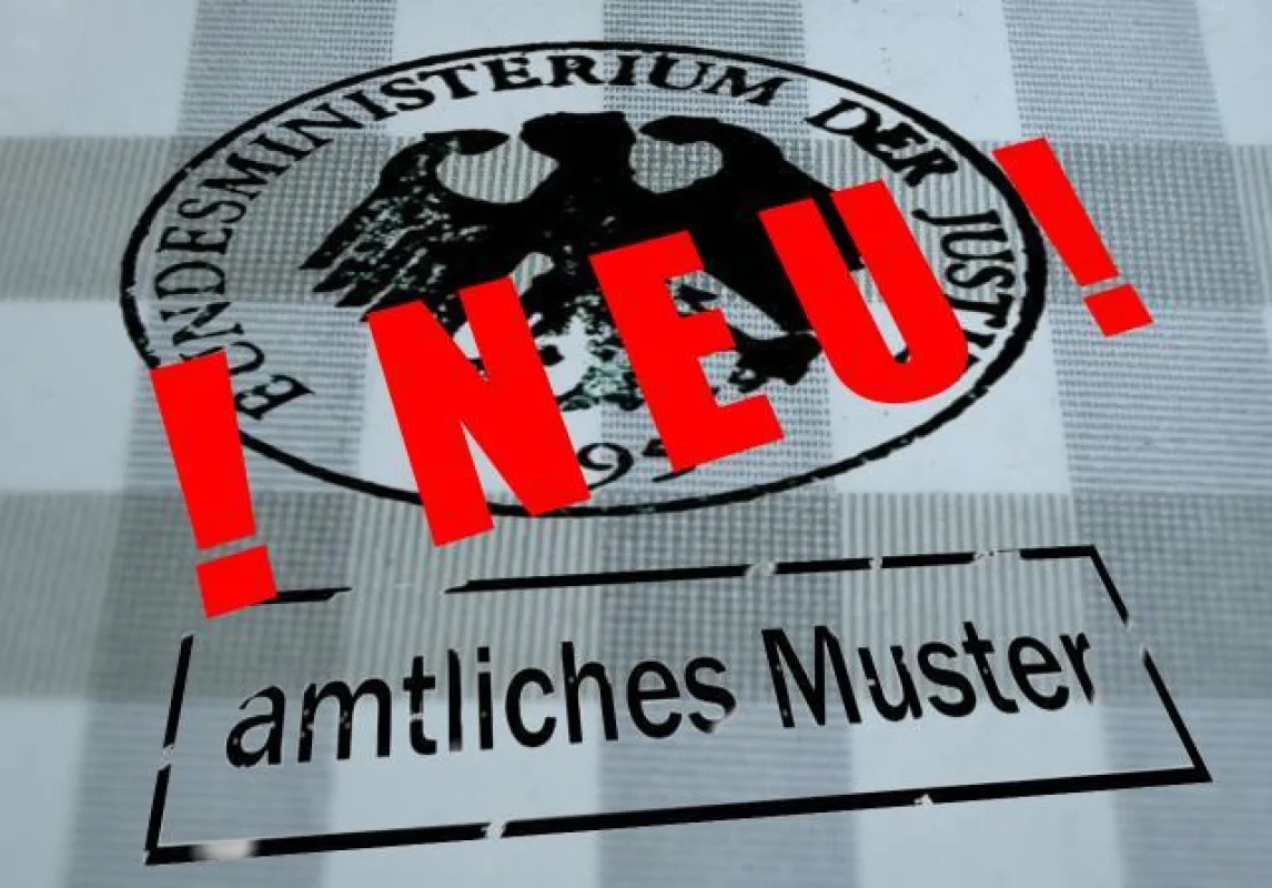Justizministerium plant Neufassung der Musterbelehrung