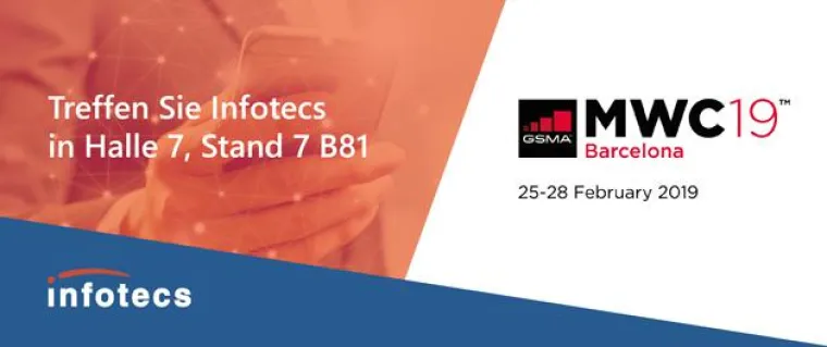 Bild: Sicherer Datenaustausch über das Mobilfunknetz – Infotecs zeigt Intelligent Connectivity Lösungen beim MWC19