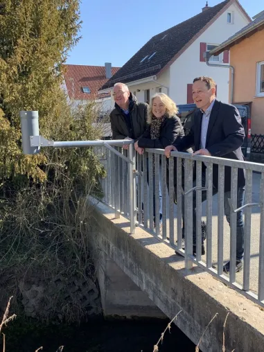 Bild: Neue Software-Anwendung von tablano zur "Hochwassersicherheit" im Test bei der Gemeinde Ammerbuch