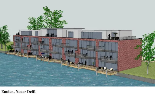 Einsiedel BETREUTES WOHNEN in exklusiver Lage am Wasser in Emden Bild: Einsiedel BETREUTES WOHNEN in exklusiver Lage am Wasser in Emden